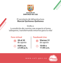 Invitaci&oacute;n Rendici&oacute;n de Cuentas