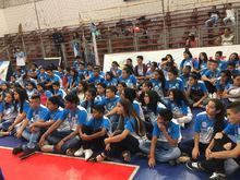 Selecci&oacute;n Colombia de voleibol comparti&oacute; con ni&ntilde;os beneficiarios de Deporvida