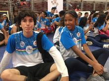Selecci&oacute;n Colombia de voleibol comparti&oacute; con ni&ntilde;os beneficiarios de Deporvida