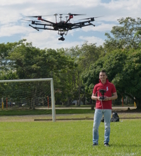 Capacitaci&oacute;n y pruebas con la aeronaves (drones) del DAPM 2018-06-26/27