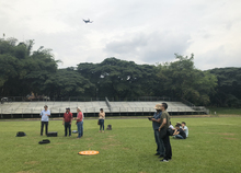 Capacitaci&oacute;n y pruebas con la aeronaves (drones) del DAPM 2018-06-26/27