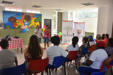 El mural Hermandad: trazos y colores que invitan a la paz en Los Lagos