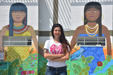 El mural Hermandad: trazos y colores que invitan a la paz en Los Lagos