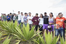 Los cale&ntilde;os abrazaron el cerro de Cristo Rey y se comprometieron a ser sus guardianes