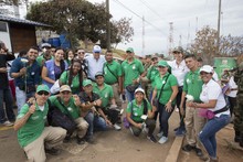 Los cale&ntilde;os abrazaron el cerro de Cristo Rey y se comprometieron a ser sus guardianes