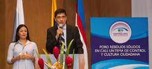 Alcalde Armitage instala foro por el buen manejo de residuos s&oacute;lidos y la cultura ciudadana en Cali