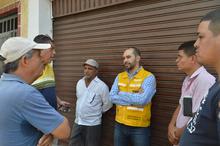 Emru, comerciantes y muebleros de San Pascual avanzan en la realizaci&oacute;n de la Feria del Mueble de la calle 13