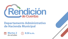 Convocatoria rendici&oacute;n de cuentas - Hacienda Municipal