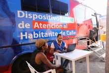 Grupo de reacci&oacute;n inmediata al habitante de calle interviene zona norte de Cali