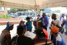 Grupo de reacci&oacute;n inmediata al habitante de calle interviene zona norte de Cali