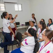 Estudiantes de la escuela de Empoderamiento hicieron su ejercicio de r&eacute;plica de conocimientos