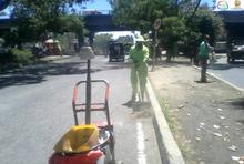 Por Mi Cali Bonita se enluce y recupera el aspecto de la zona del puente Mar&iacute;a Isabel Urrutia