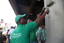 Jornadas en la carrera 8 con calle 73 y lugares aleda&ntilde;os.