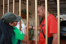 Jornadas en la carrera 8 con calle 73 y lugares aleda&ntilde;os.