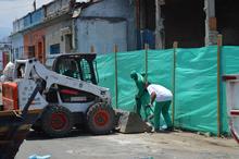 Ciudad Limpia retir&oacute; media tonelada de residuos del &aacute;rea de renovaci&oacute;n urbana