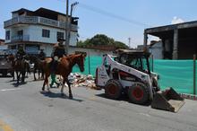 Ciudad Limpia retir&oacute; media tonelada de residuos del &aacute;rea de renovaci&oacute;n urbana