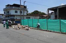 Ciudad Limpia retir&oacute; media tonelada de residuos del &aacute;rea de renovaci&oacute;n urbana