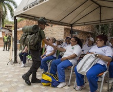 As&iacute; fue la ma&ntilde;ana en la que nuestros adultos mayores se convirtieron en Carabineros