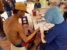 Carpa de servicios promueve h&aacute;bitos saludables que eviten riesgos a los habitantes de calle
