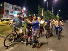 M&aacute;s de 26.000 cale&ntilde;os asistieron a la tercera Ciclovida nocturna