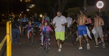 M&aacute;s de 26.000 cale&ntilde;os asistieron a la tercera Ciclovida nocturna