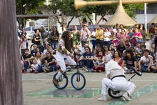 El circo Incubaxion Teatro invit&oacute; a conservar el medio ambiente.