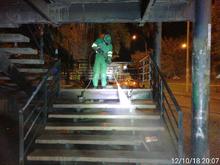 114 &aacute;reas p&uacute;blicas de la ciudad fueron lavadas y limpiadas 