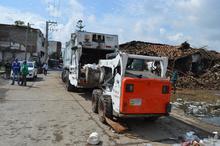 Jornada de limpieza en zona de renovaci&oacute;n urbana del centro de Cali 4