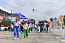 Con actividades recreativas, los programas Mi Comunidad es Escuela y Deporte Escolar y Universitario reunieron a m&aacute;s de 5.000 estudiantes cale&ntilde;os 