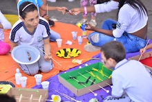 Con actividades recreativas, los programas Mi Comunidad es Escuela y Deporte Escolar y Universitario reunieron a m&aacute;s de 5.000 estudiantes cale&ntilde;os 
