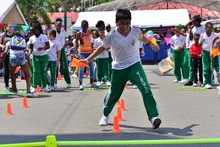 Con actividades recreativas, los programas Mi Comunidad es Escuela y Deporte Escolar y Universitario reunieron a m&aacute;s de 5.000 estudiantes cale&ntilde;os 