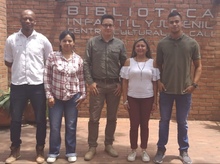 Primer grupo del equipo de trabajo de la realizaci&oacute;n del inventario de 100 Bienes de Inter&eacute;s Cultural de Cali