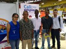 Habitantes de calle participaron en la Feria de Servicios para la Empleabilidad