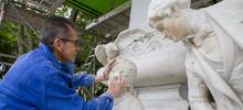 Se inicia &uacute;ltima fase de la restauraci&oacute;n del monumento a Jorge Isaacs