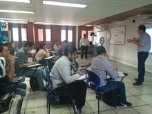 Tercera fotograf&iacute;a del inicio taller base de datos