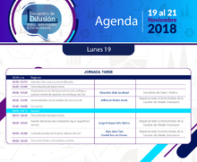 Primer d&iacute;a de la agenda del Primer encuentro de difusi&oacute;n de datos, informaci&oacute;n y conocimiento