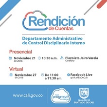 rendicion cuentas 2018