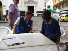 90 atenciones realiz&oacute; el dispositivo m&oacute;vil en Plaza de Cayzedo