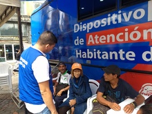 90 atenciones realiz&oacute; el dispositivo m&oacute;vil en Plaza de Cayzedo