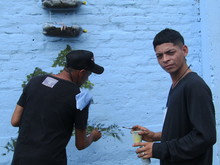 Habitantes de calle del sector de Santa Elena disfrutaron de una jornada de peluquer&iacute;a
