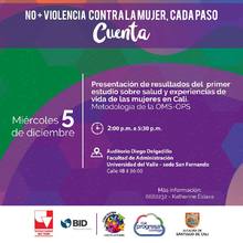 Este mi&eacute;rcoles 5 de diciembre se dar&aacute; a conocer la situaci&oacute;n de las violencias de g&eacute;nero