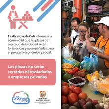 La Alcald&iacute;a de Cali fortalecer&aacute; las plazas de mercado