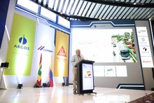 Alcalde Armitage, present&oacute; avances en renovaci&oacute;n urbana, en el Congreso Nacional de Infraestructura. 