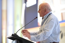 Alcalde Armitage, present&oacute; avances en renovaci&oacute;n urbana, en el Congreso Nacional de Infraestructura. 