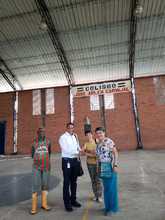 Unidad de Bienes y Servicios entreg&oacute; como nuevo el Coliseo del barrio la Base