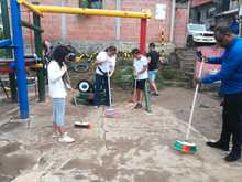 Alcald&iacute;a y comunidad se unen para realizar impactos comunitarios 