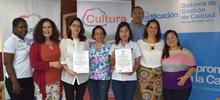 Secretar&iacute;a de Cultura recibi&oacute; la certificaci&oacute;n Icontec para cuatro bibliotecas p&uacute;blicas.
