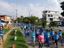 Un r&iacute;o celeste se tom&oacute; las calles del Distrito de Aguablanca con la &acute;5K Jarill&oacute;n&rsquo;