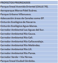 Proyectos Priorizados 