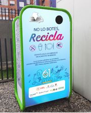 Puntos ecol&oacute;gicos en recorridos de desfiles y conciertos de la feria